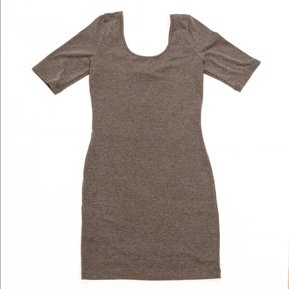 Women’s Forever 21 Bodycon Dress, Size Small Grey - Picture 1 of 3